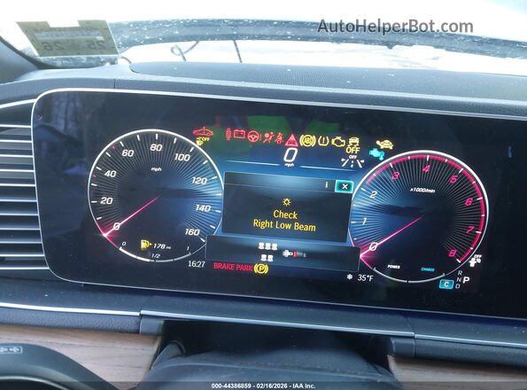 4JGFF5KEXRB101817 2024 MERCEDES-BENZ GLS 450 Серый Вид задних сидений