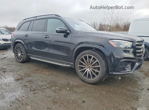 4JGFF8FE3SB395174 2025 MERCEDES-BENZ GLS Черный Передняя правая четверть
