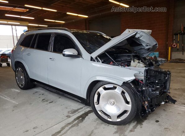 4JGFF8HB4SB345533 2025 MERCEDES-BENZ GLS Gray Передня права чверть