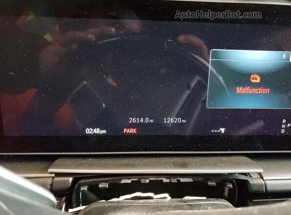 4JGFF8HB4SB345533 2025 MERCEDES-BENZ GLS Gray Вид щитка приладів