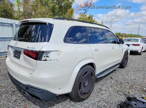 4JGFF8KE2MA212149 2021 MERCEDES-BENZ GLS White Задня права чверть