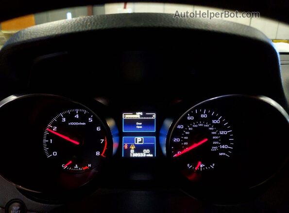 4S3BNAA62G3031441 2016 SUBARU LEGACY Beige Widok zestawu wskaźników