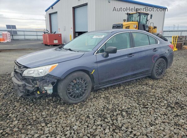 4S3BNAA66G3039204 2016 SUBARU LEGACY Синий Передняя левая четверть