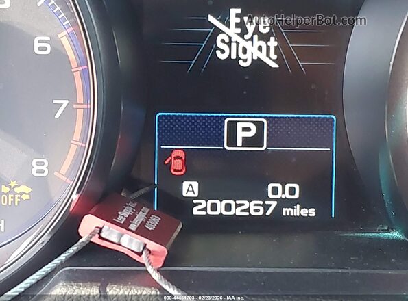4S3BNAB6XK3040752 2019 SUBARU LEGACY Черный 
