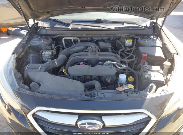 4S3BNAB6XK3040752 2019 SUBARU LEGACY Черный Вид сзади