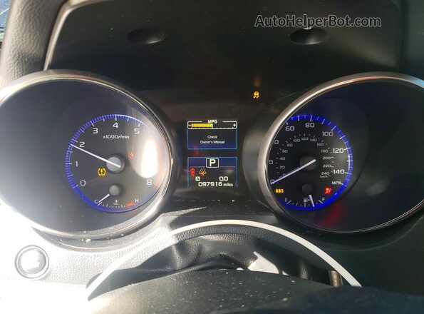 4S3BNAC61J3009208 2018 SUBARU LEGACY Black Widok zestawu wskaźników