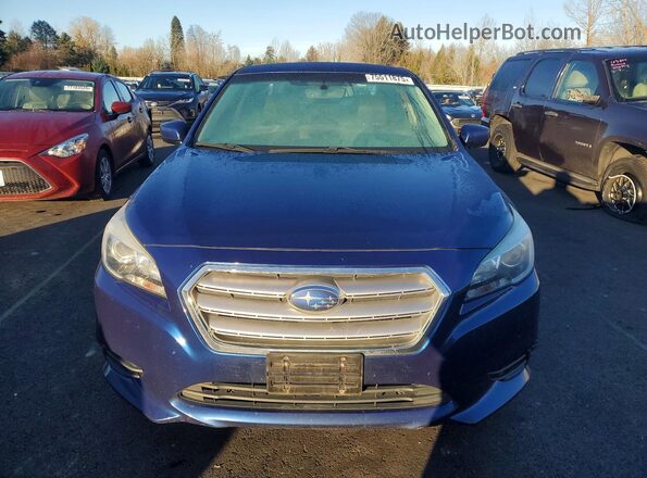 4S3BNAC65H3047857 2017 SUBARU LEGACY Синий Вид спереди