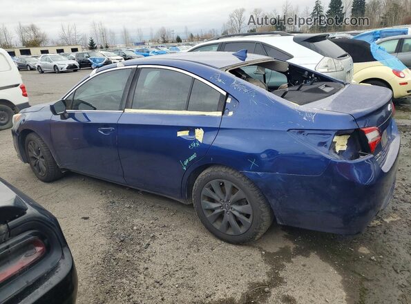 4S3BNAC65H3047857 2017 SUBARU LEGACY Синий Задняя левая четверть