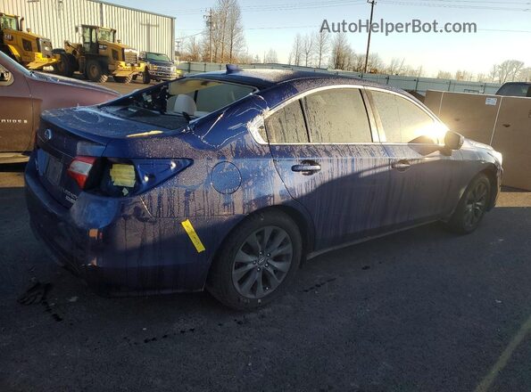 4S3BNAC65H3047857 2017 SUBARU LEGACY Синий Задняя правая четверть