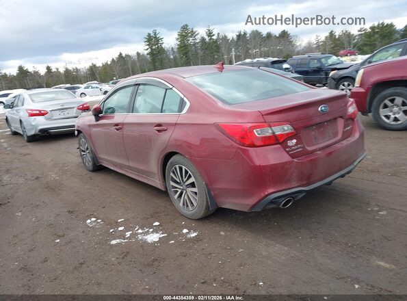 4S3BNAC65J3009244 2018 SUBARU LEGACY Red Tył lewy