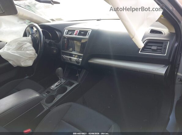 4S3BNAC66H3034468 2017 SUBARU LEGACY Серебряный Вид салона спереди