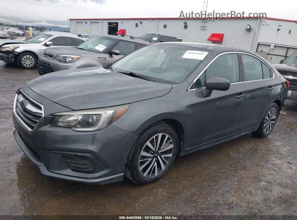 4S3BNAC68J3039774 2018 SUBARU LEGACY Серый Передняя левая четверть