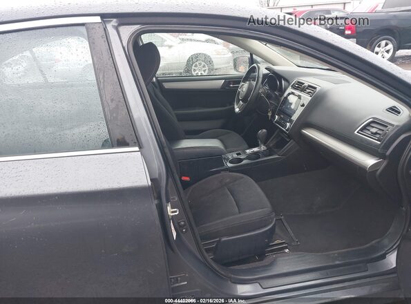 4S3BNAC68J3039774 2018 SUBARU LEGACY Серый Вид салона спереди