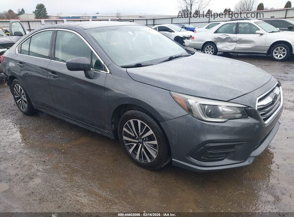 4S3BNAC68J3039774 2018 SUBARU LEGACY Серый Передняя правая четверть