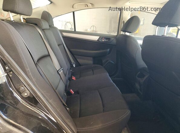 4S3BNAD63G3059602 2016 SUBARU LEGACY Черный Вид задних сидений