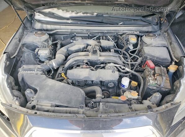 4S3BNAD63G3059602 2016 SUBARU LEGACY Черный Вид задней части салона