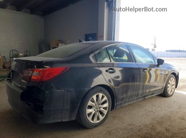 4S3BNAD63G3059602 2016 SUBARU LEGACY Черный Задняя правая четверть