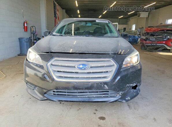 4S3BNAD63G3059602 2016 SUBARU LEGACY Черный Вид спереди