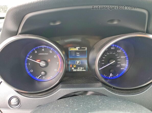 4S3BNAD65J3007895 2018 SUBARU LEGACY Бежевый Вид щитка приборов