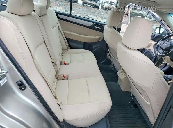 4S3BNAD65J3007895 2018 SUBARU LEGACY Бежевый Вид задних сидений