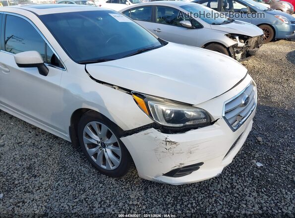 4S3BNAE64G3045416 2016 SUBARU LEGACY Белый Вид спереди