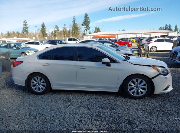 4S3BNAE64G3045416 2016 SUBARU LEGACY Белый Вид задней части салона