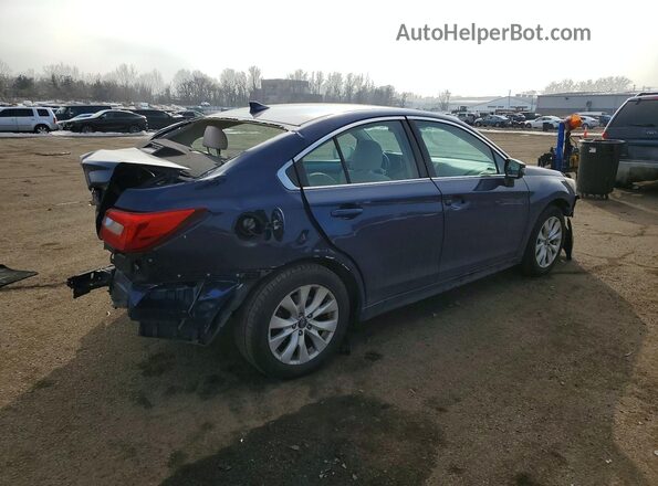 4S3BNAH6XH3011512 2016 SUBARU LEGACY Синий Задняя правая четверть