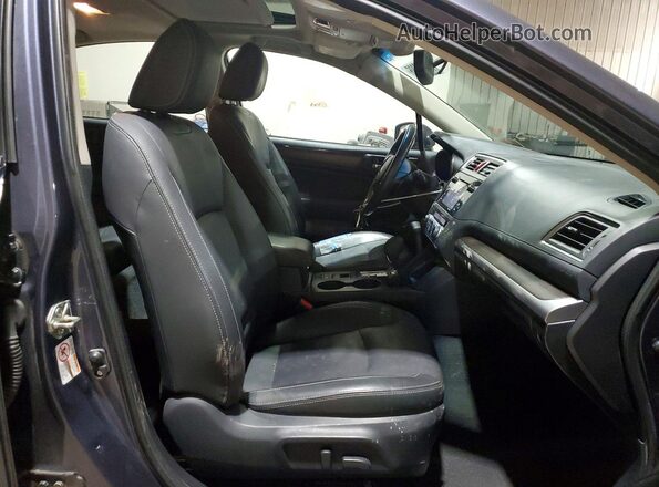 4S3BNAN60G3031660 2016 SUBARU LEGACY Charcoal Vista interior delantera