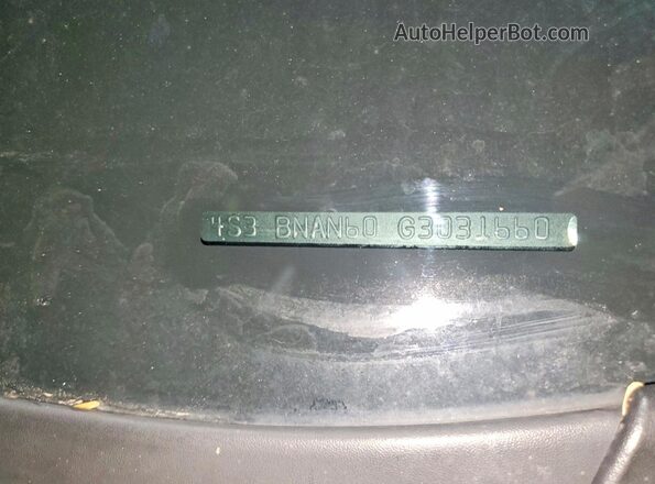 4S3BNAN60G3031660 2016 SUBARU LEGACY Charcoal Vista del compartimento del motor