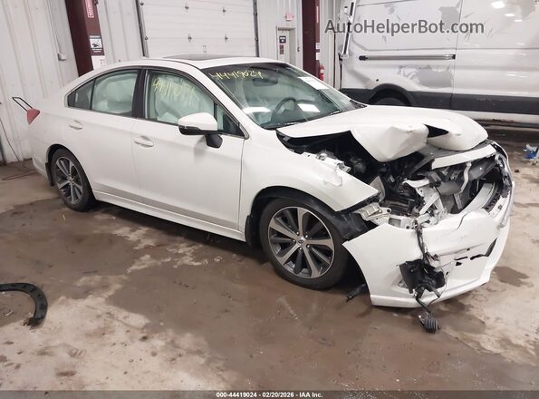 4S3BNAN67J3024826 2018 SUBARU LEGACY Белый Передняя правая четверть