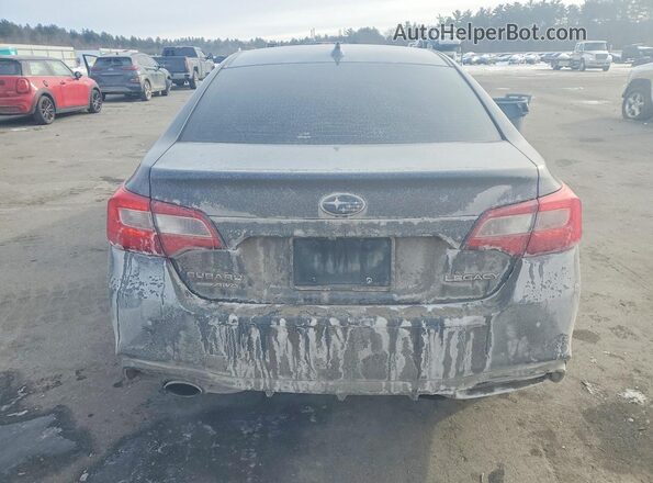 4S3BNAN67J3045191 2018 SUBARU LEGACY Серый Вид сзади