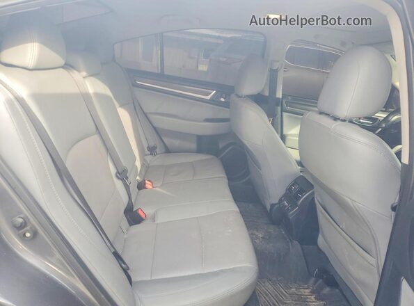 4S3BNAN67J3045191 2018 SUBARU LEGACY Серый Вид задних сидений