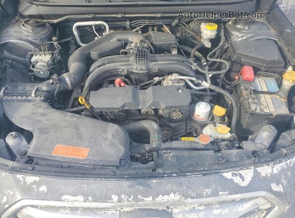 4S3BNAN67J3045191 2018 SUBARU LEGACY Серый Вид задней части салона