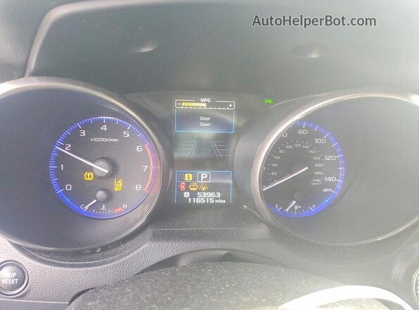 4S3BNAN67J3045191 2018 SUBARU LEGACY Серый Вид щитка приборов