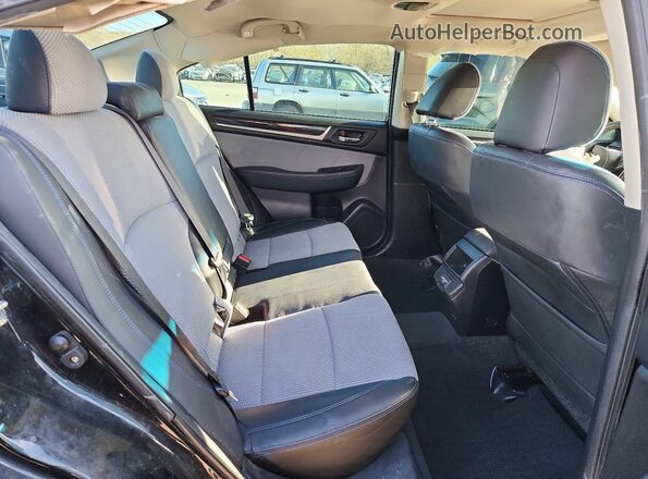 4S3BNAR60J3005187 2018 SUBARU LEGACY Черный Вид задних сидений