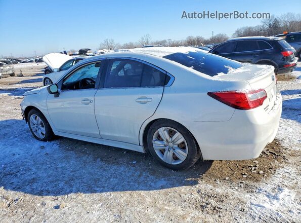 4S3BNBA62G3052229 2016 SUBARU LEGACY Белый Задняя левая четверть