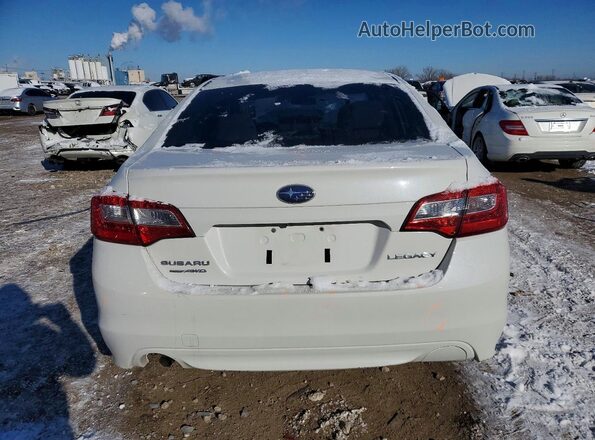 4S3BNBA62G3052229 2016 SUBARU LEGACY Белый Вид сзади