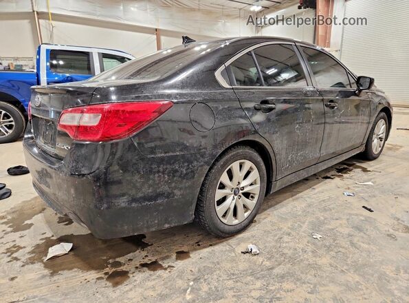 4S3BNBC66G3056605 2016 SUBARU LEGACY Черный Задняя правая четверть