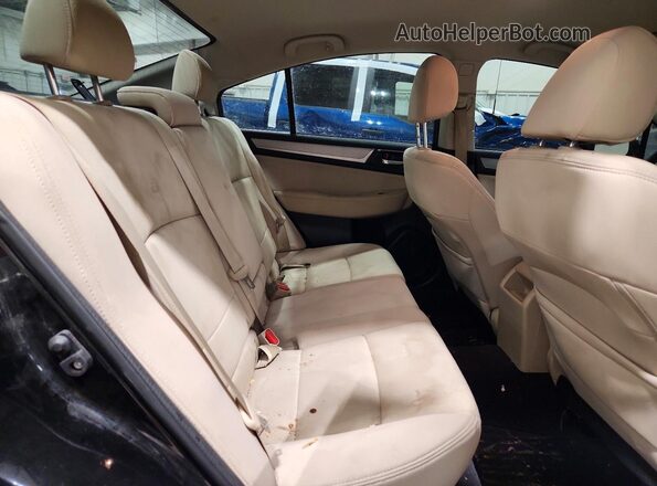 4S3BNBC66G3056605 2016 SUBARU LEGACY Черный Вид задних сидений