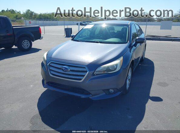 4S3BNBF67G3036889 2016 SUBARU LEGACY Серый Передняя левая четверть