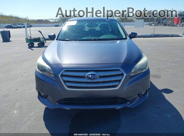 4S3BNBF67G3036889 2016 SUBARU LEGACY Серый Вид щитка приборов