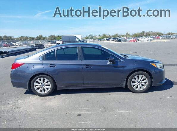 4S3BNBF67G3036889 2016 SUBARU LEGACY Серый Вид задней части салона