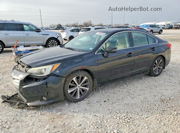 4S3BNBN64G3033000 2016 SUBARU LEGACY Черный Передняя левая четверть
