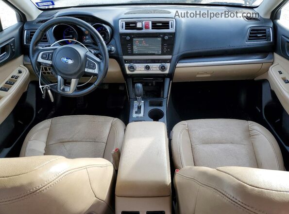 4S3BNBN64G3033000 2016 SUBARU LEGACY Черный Вид панели приборов