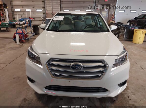 4S3BNBN67G3034299 2016 SUBARU LEGACY Белый Вид задней части салона