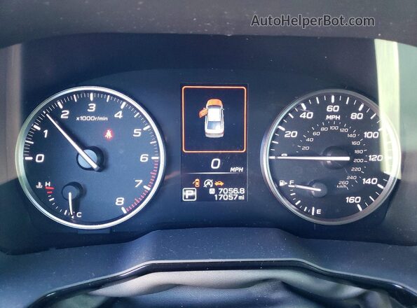 4S3BWAB66R3024006 2024 SUBARU LEGACY Blue Widok zestawu wskaźników