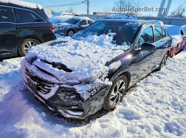 4S3BWAB66S3020656 2025 SUBARU LEGACY Черный Передняя левая четверть