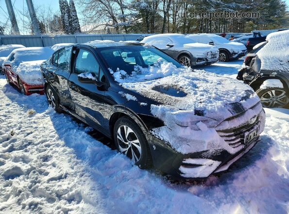 4S3BWAB66S3020656 2025 SUBARU LEGACY Черный Передняя правая четверть