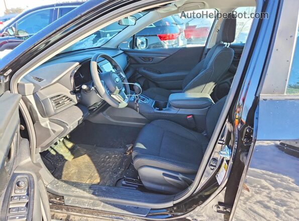 4S3BWAB66S3020656 2025 SUBARU LEGACY Черный Вид салона спереди