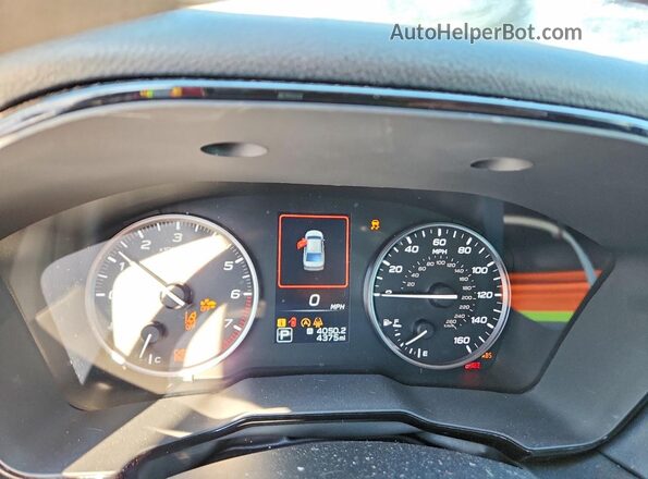4S3BWAB66S3020656 2025 SUBARU LEGACY Черный Вид щитка приборов